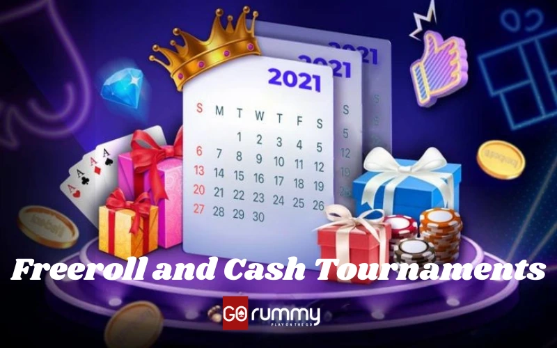 Freeroll and Cash Tournaments